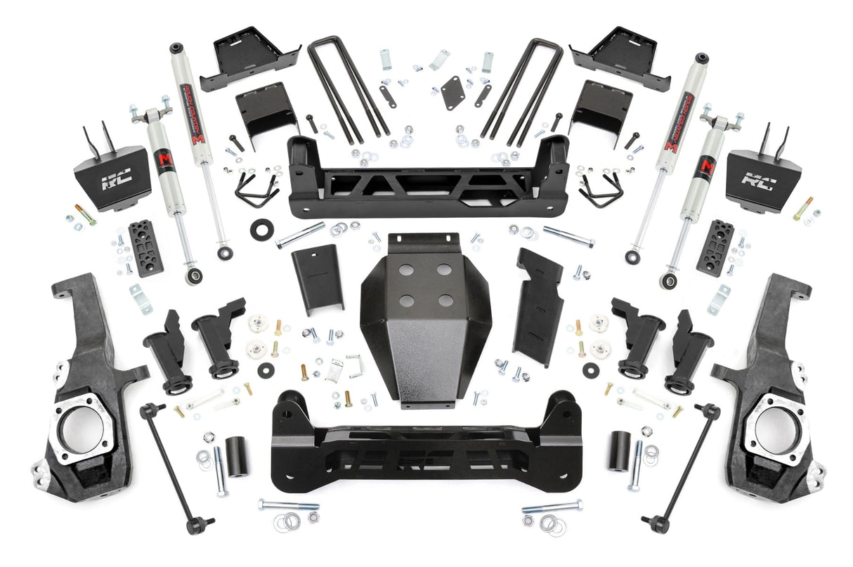 7 Inch Lift Kit Torsion Drop M1 Silverado/Sierra 2500HD/3500HD (20-26) Rough Country