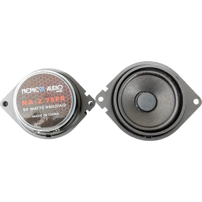 Nemesis Audio NA-2.75FR 2.75" 50W Coaxial Speakers 4-Ohm (Pair)