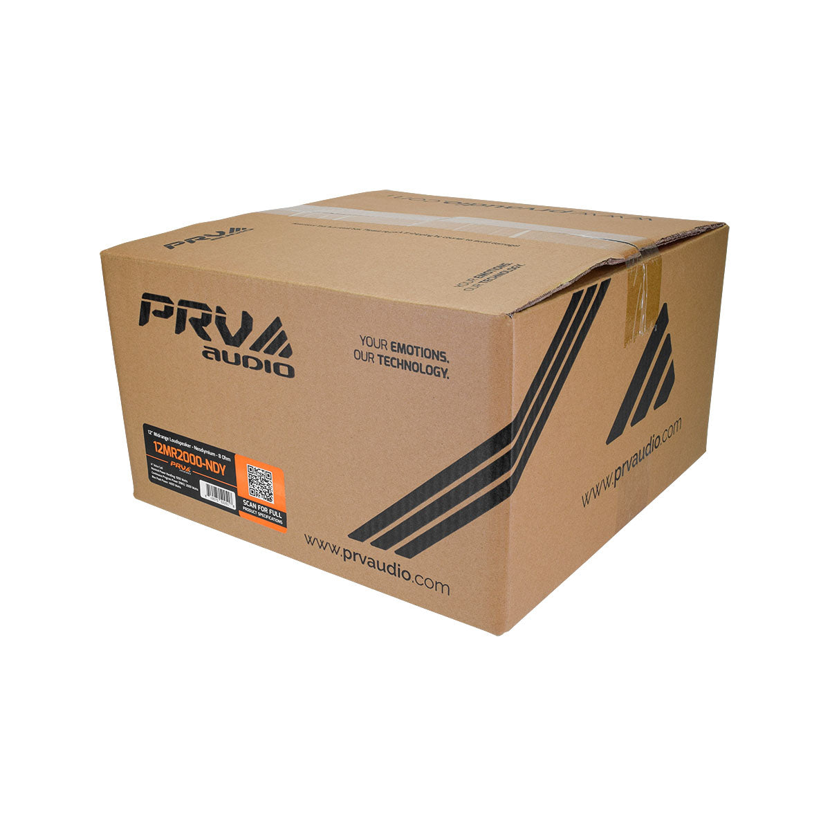 PRV Audio 12MR2000-NDY Midrange Loudspeaker Neodymium Magnet 8 Ohm