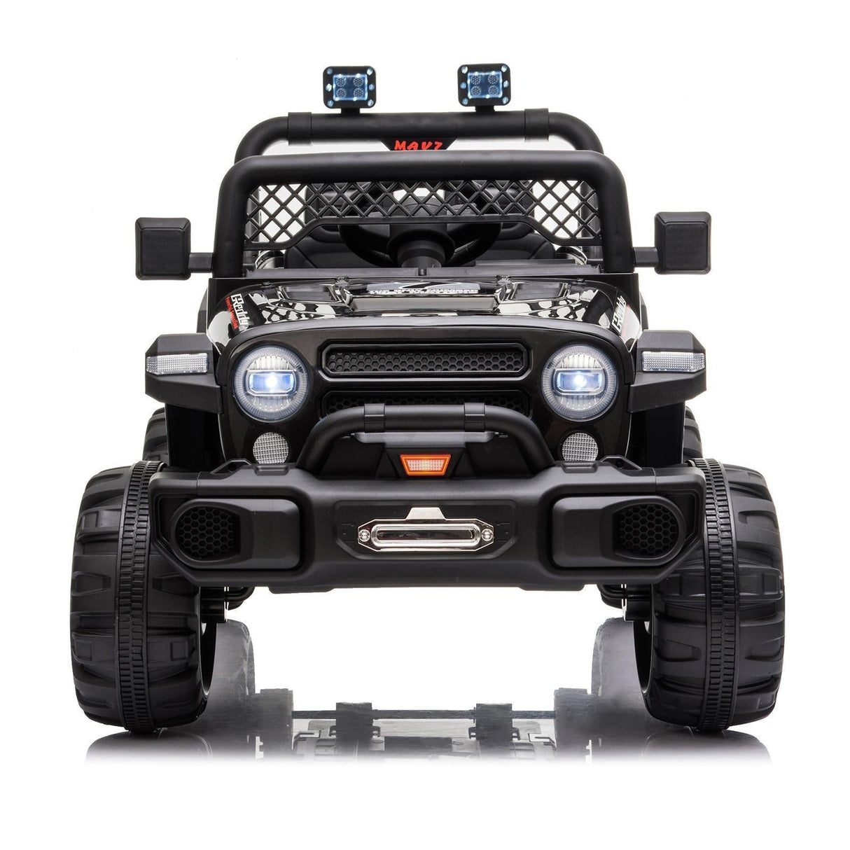 12V Electric Kids Ride On Truck Car Toy with Remote Control and 3 Speed Options
