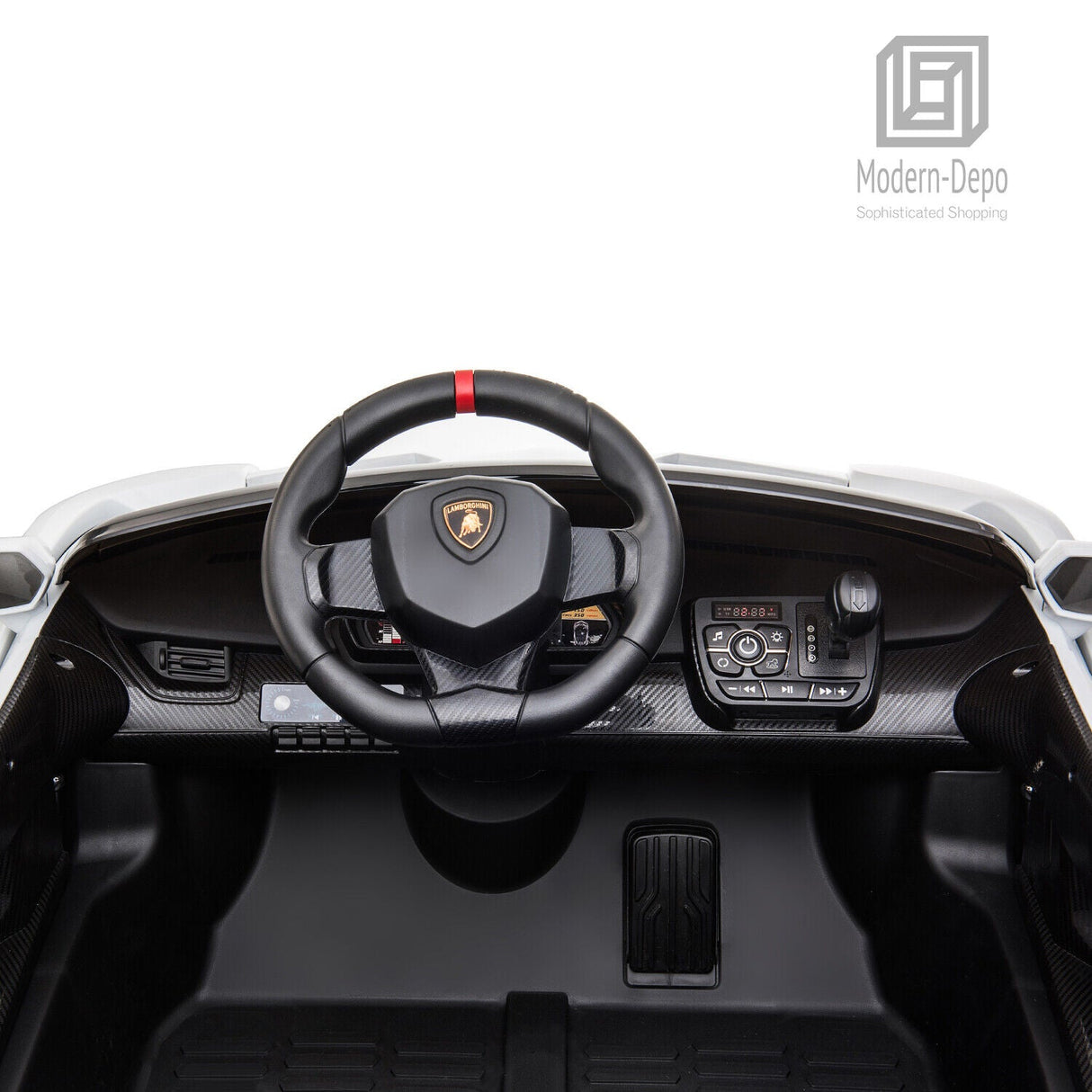 12V Electric Lamborghini Veneno Ride-On Car with Remote Control, Music, and Lights