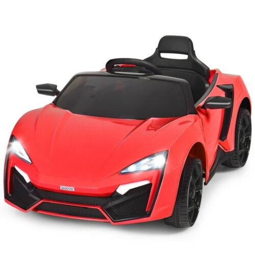 12V Electric Ride-On Car for Toddlers with Remote Control and Lights