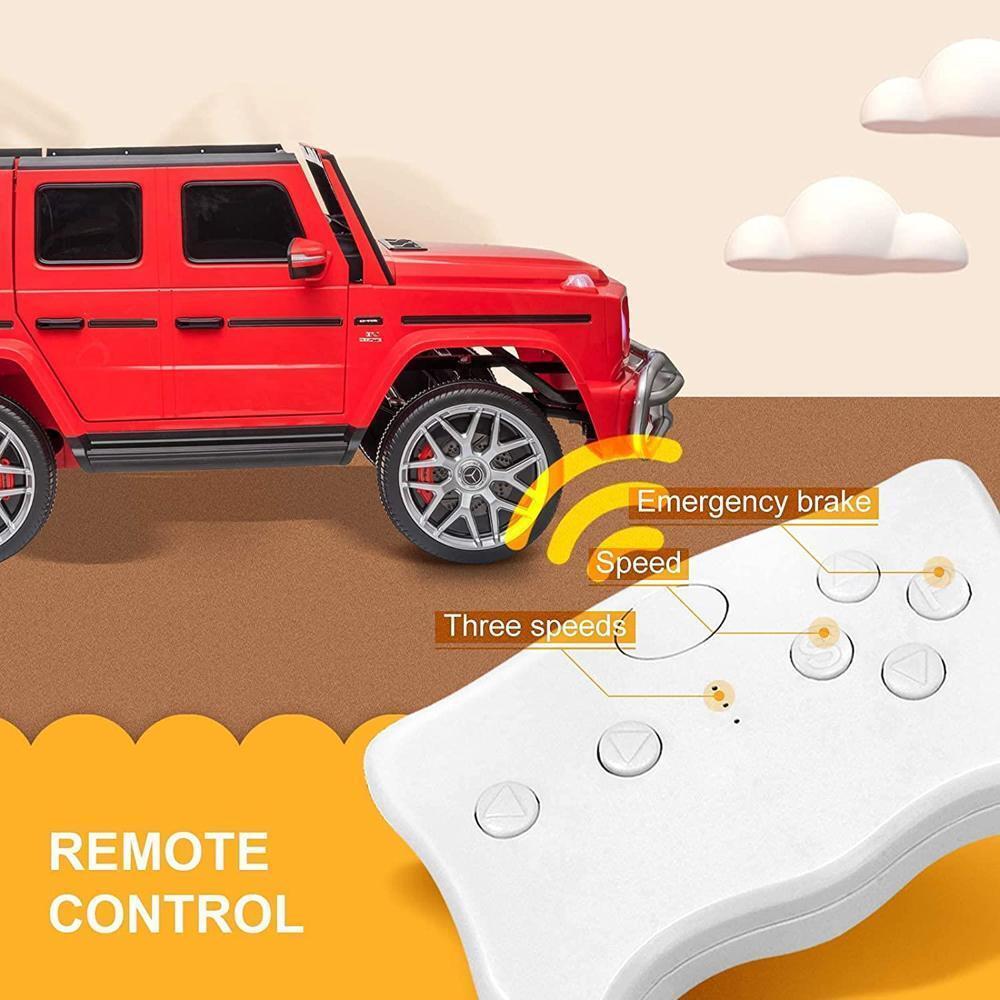 12V Kids Ride On Truck Car with Parent Remote Control for Safe and Fun Playtime