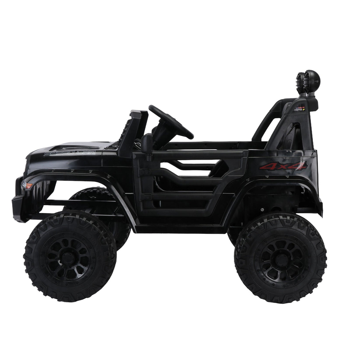 12V Kids Ride-on Truck with Remote Control and LED Lights