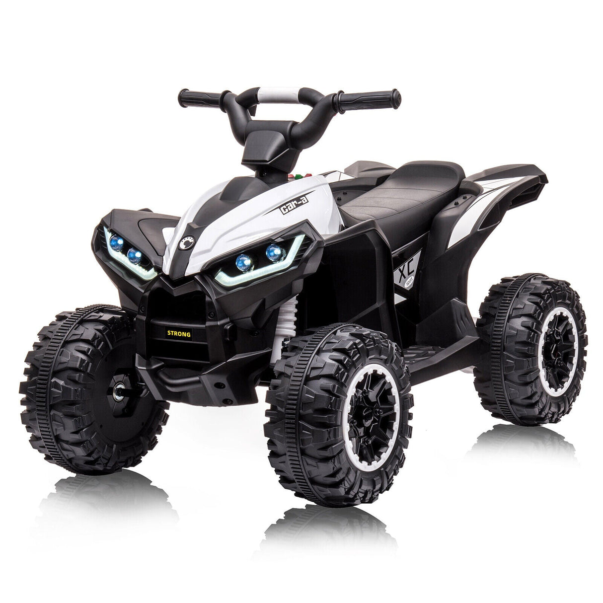 Off-Road Adventure Electric Truck for Kids with 4-Wheel Drive and Shock Absorbers