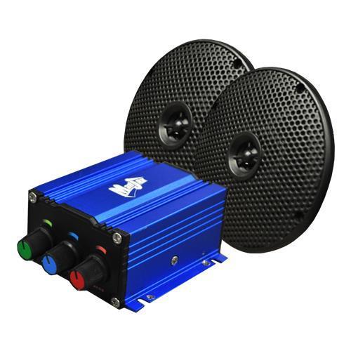INNOVA Mini-Amp Kit w/ Bluetooth, 5" Speakers (2), wires & hardware