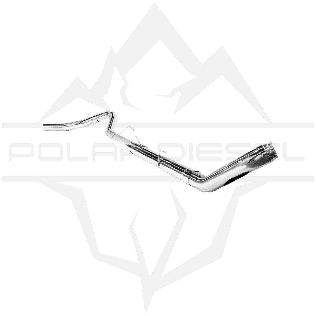 2013-2018 Cummins 6.7L 5" Polished Polar Exhaust