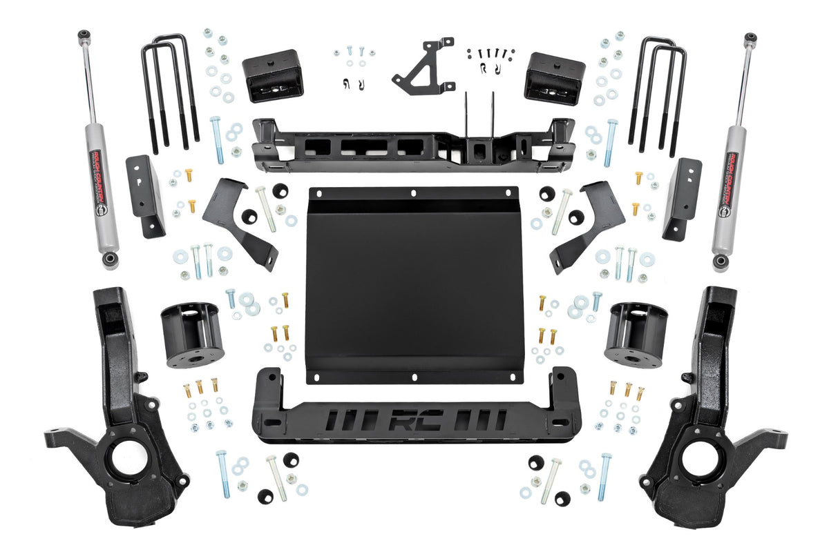4 Inch Lift Kit N3 Shocks Chevy/GMC Canyon/Colorado 4WD (2023-2026) Rough Country