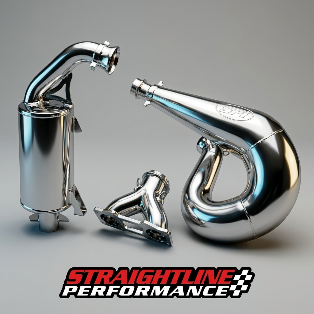 Straightline Performance Complete Exhaust Kit for Ski-Doo/Lynx 600R E-TEC