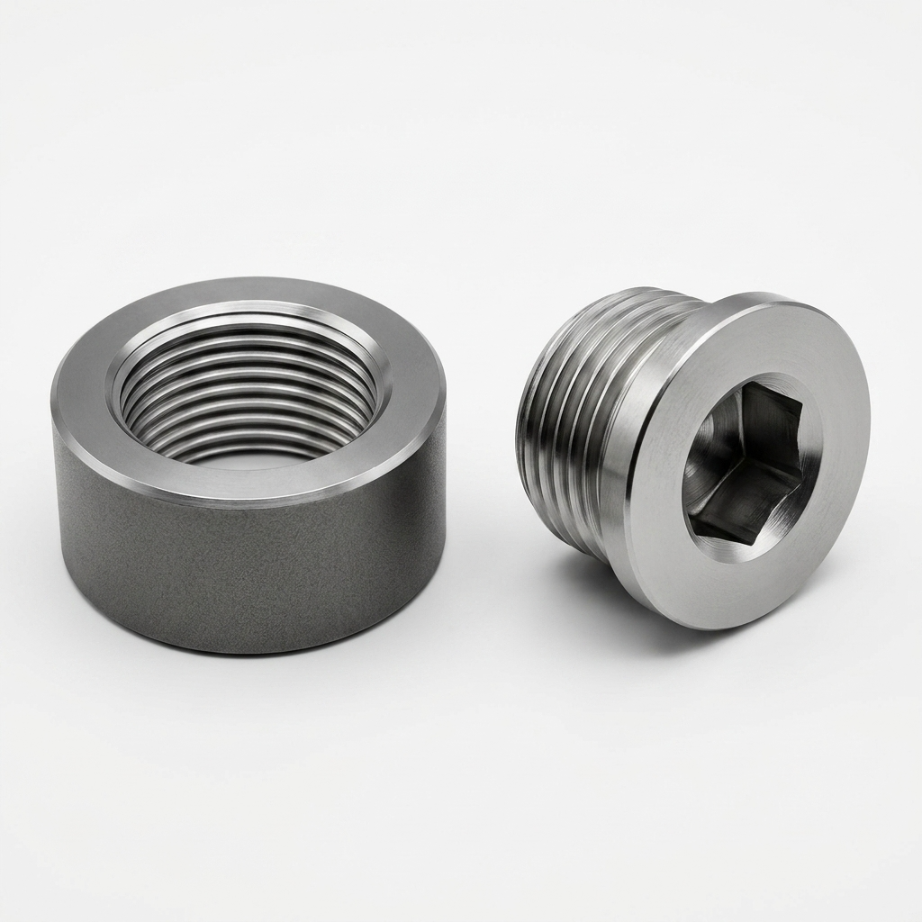 Stainless Steel O2 Bung and Plug Assembly