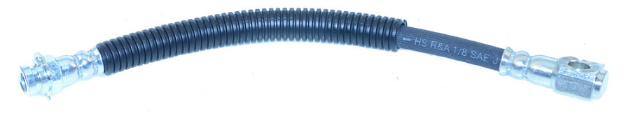 New Rear Brake Flex Hose, 8-3/4 ISO, Black. 14335-1