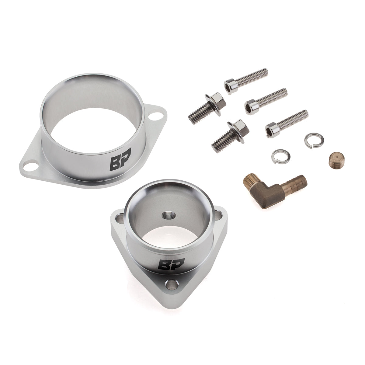 Universal Turbo Compressor Inlet + Outlet Adapter Flange Fits Mitsubishi
