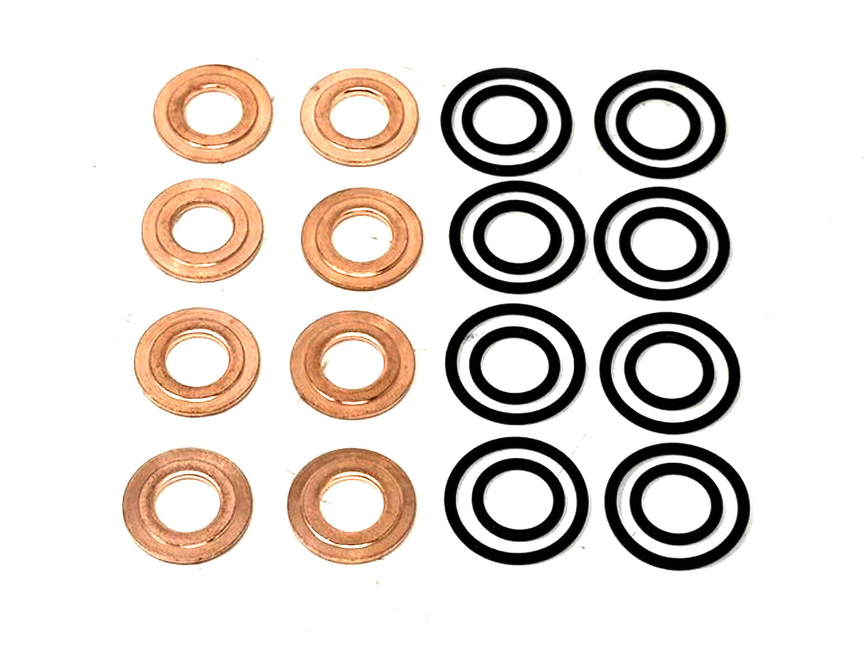 Victor Reinz 15-11200-01 Injector Seal Kit, O-rings and Washers, 2001-2004 GM 6.6L Duramax LB7 ZZ Diesel