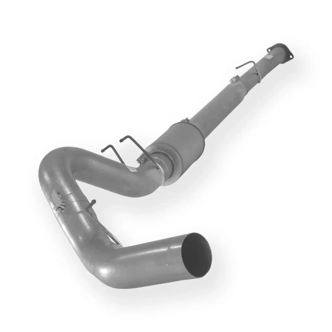 Dieselr Aluminized Downpipe Back Exhaust Single | Ford 6.4L F250/F350 Powerstroke (2008-2010)