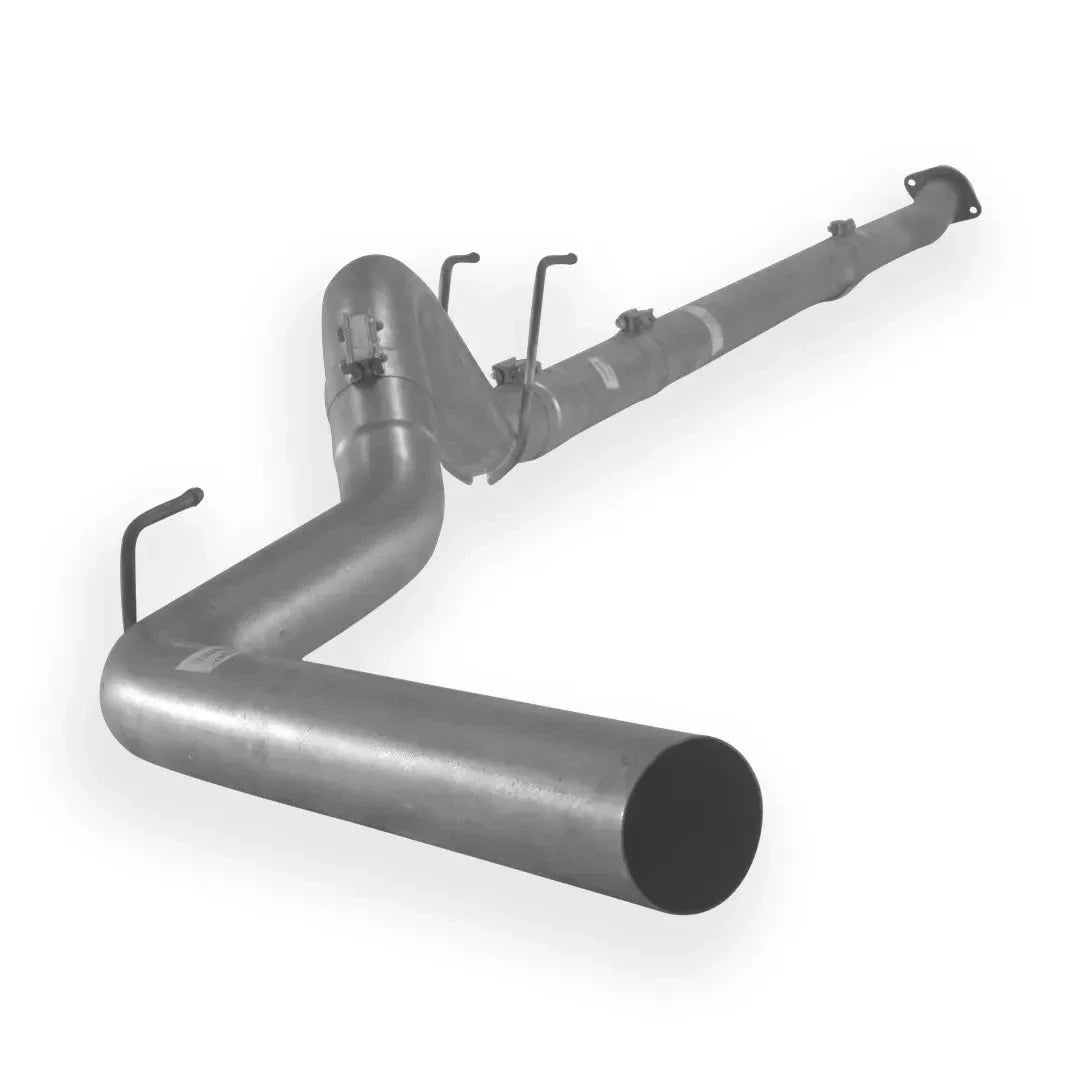 Dieselr Aluminized 4" Downpipe Back Single Exhaust | Ford 6.7L F350/F450/F550 C&C Powerstroke (2011-2019)