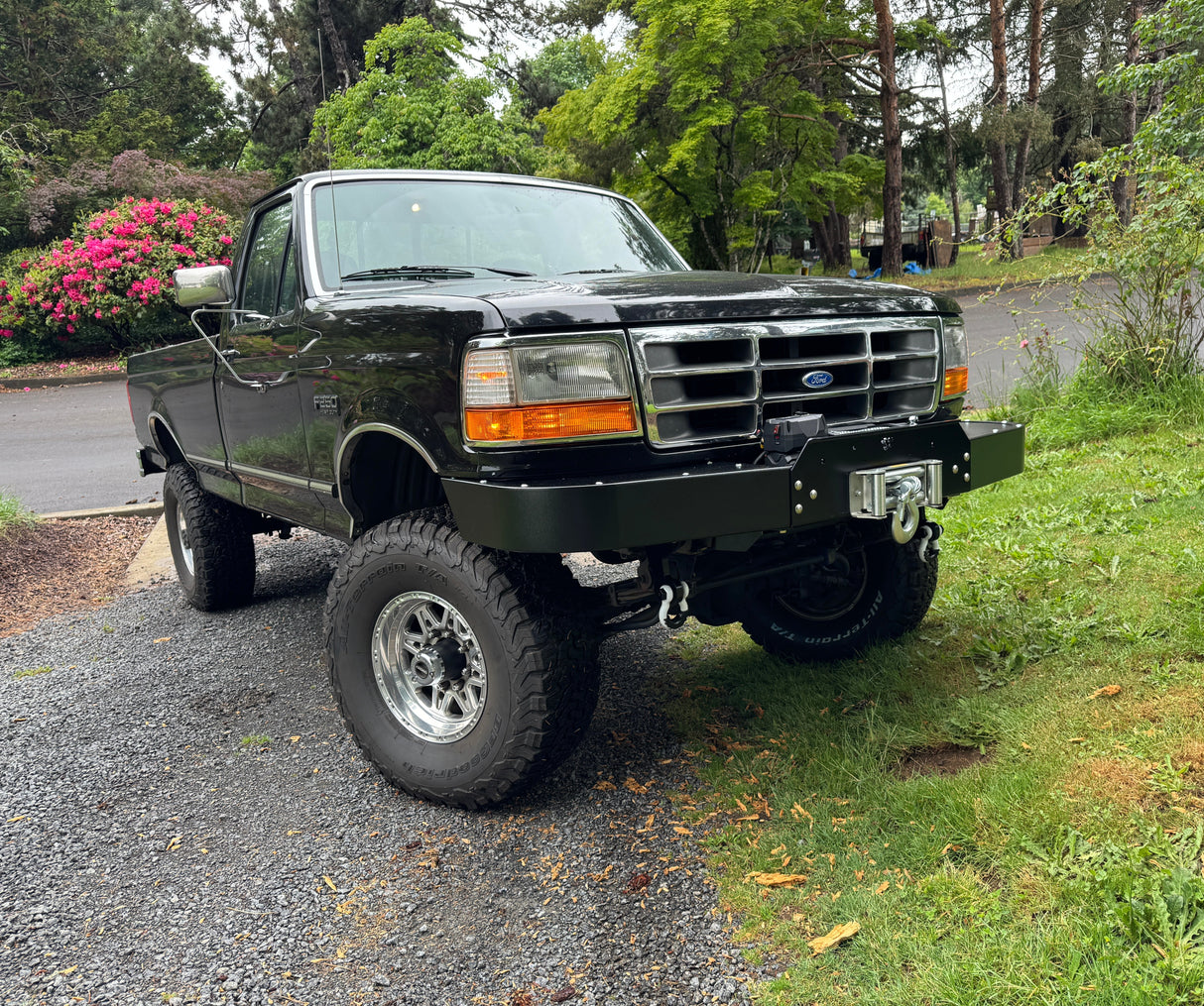 Engineered Vintage ‘GOAT' winch bumper - 1987-1997 Ford F-Series Engineered Vintage LLC