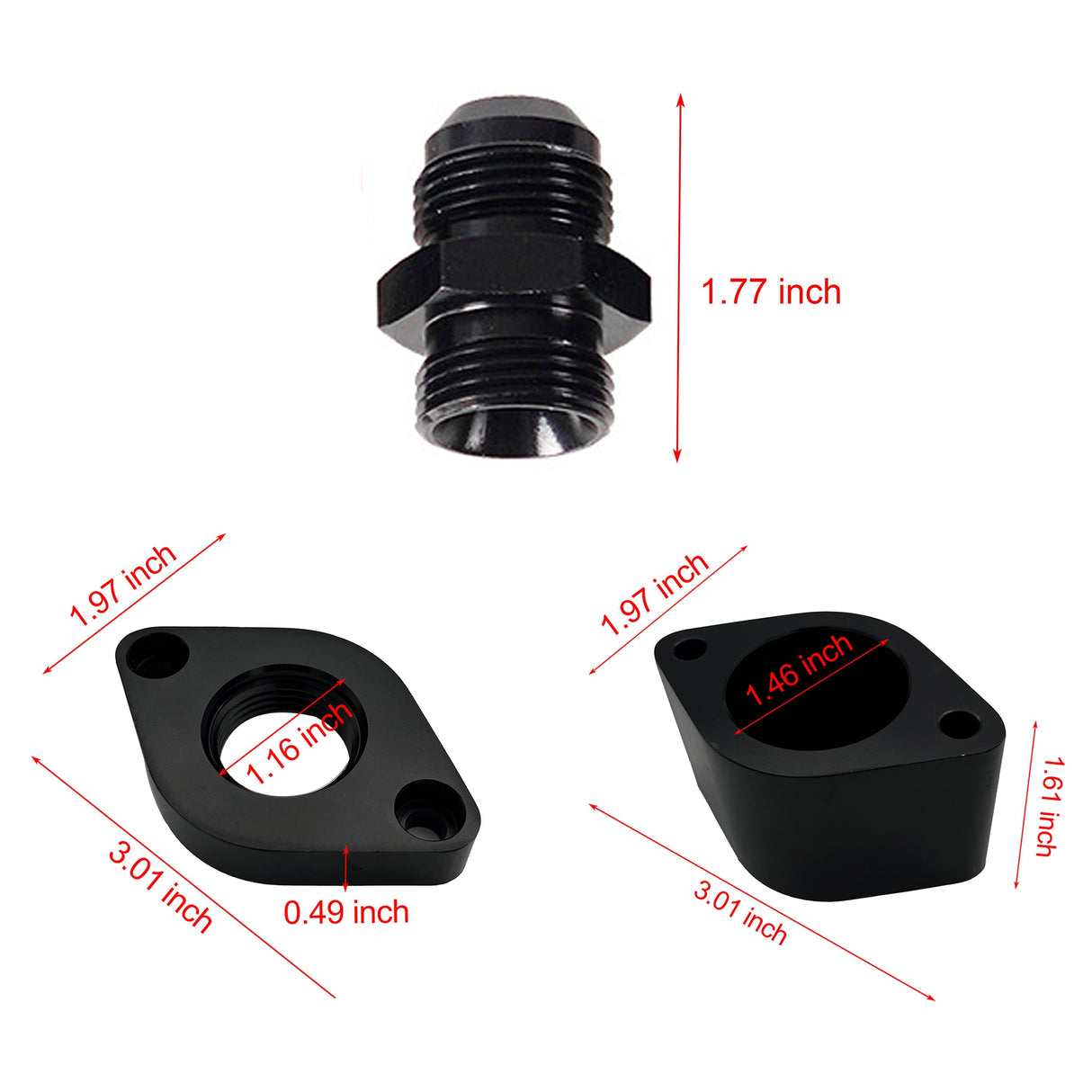 TruckTok 2011-2023 6.7L Ford Powerstroke CCV PCV Reroute Engine Ventilation Kit(No tube) TruckTok