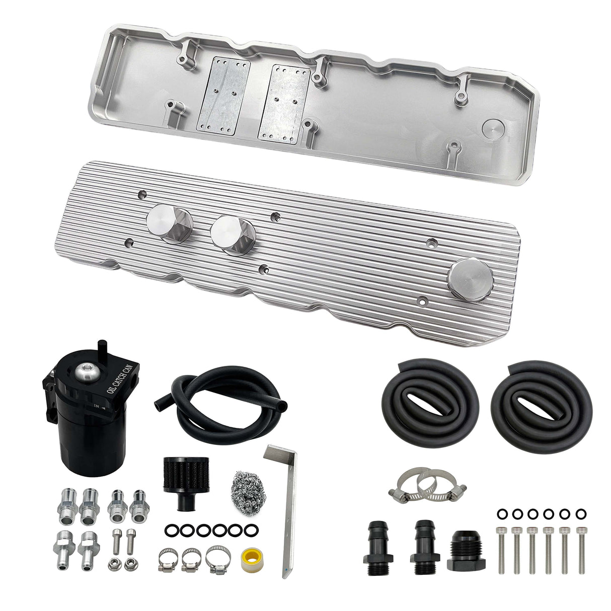 TruckTok 2006-2024 5.9L/6.7 Ram Cummins Billet Valve Cover & oil catch can TruckTok