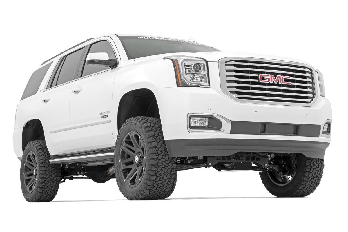 6 Inch Lift Kit Mag-ride Auto-Lev Chevy/GMC SUV 1500 4WD (2015-2020) Rough Country
