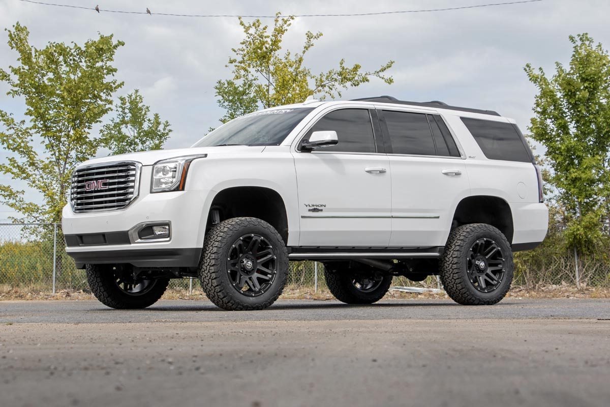 6 Inch Lift Kit Mag-ride Auto-Lev Chevy/GMC SUV 1500 4WD (2015-2020) Rough Country