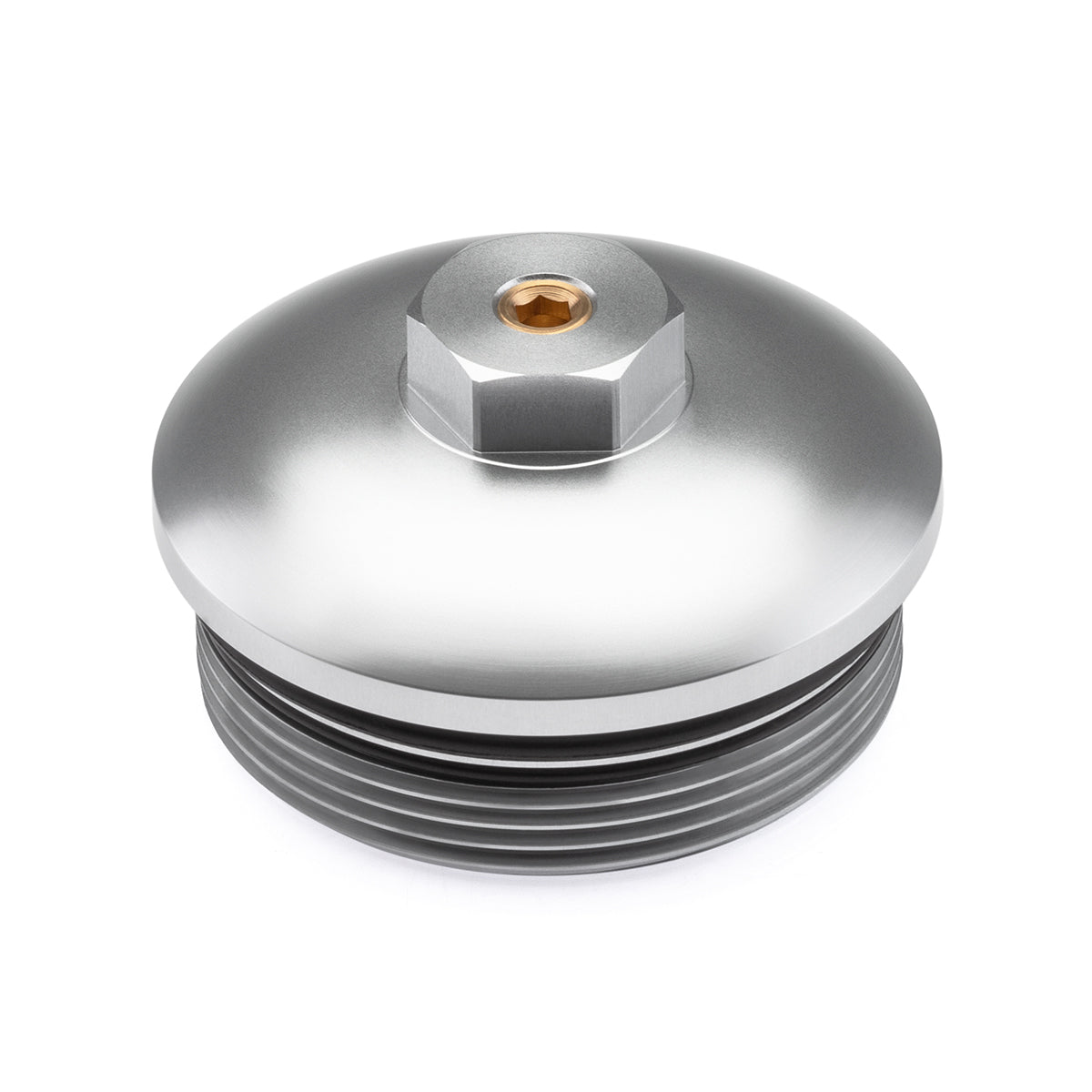 2003-2010 Ford F350 Super Duty Diesel Silver Fuel + Oil Filter Cap
