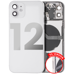 Back Housing W/ Small Components Pre-Installed - iPhone 12 TekShack
