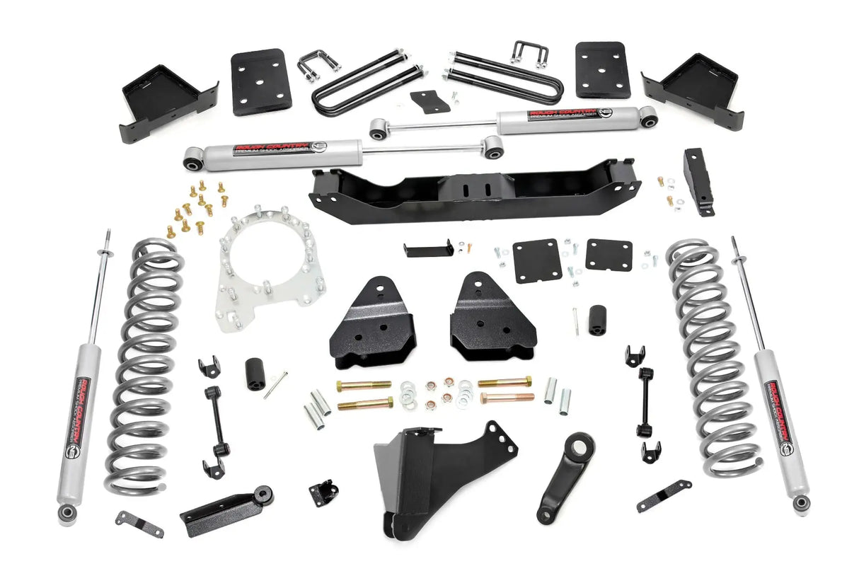 Rough Country 4.5 Inch Suspension Lift Kit Ford F-250/F-350 Super Duty 4WD 2017-2022 55020