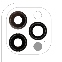 Back Camera Lens With Bracket & Bezel - iPhone 12 Pro Mobile Sentrix