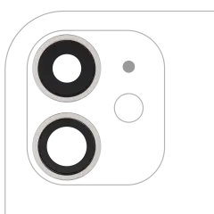 Back Camera Lens With Bracket & Bezel - iPhone 11 Mobile Sentrix
