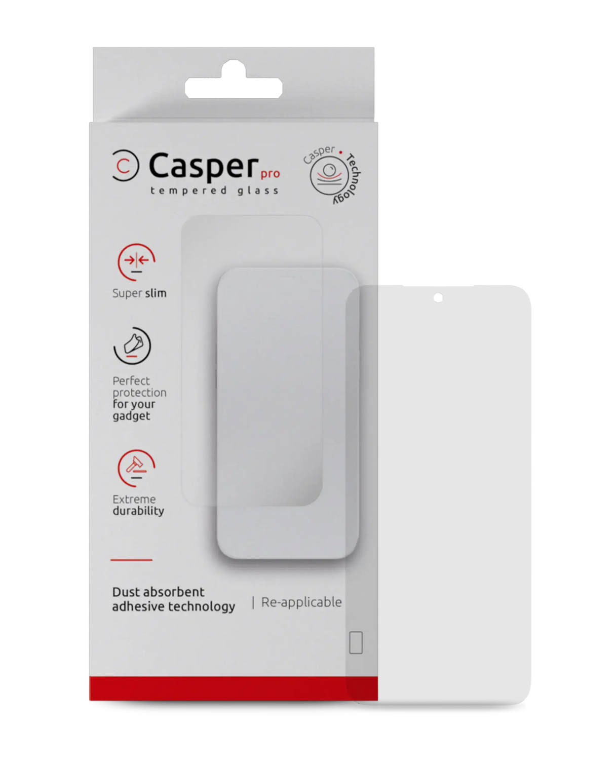 Casper Pro Tempered Glass Compatible For Google Pixel 9 / 9 Pro TekShack