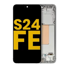 OLED Assembly With Frame - Galaxy S24 FE 5G Mobile Sentrix