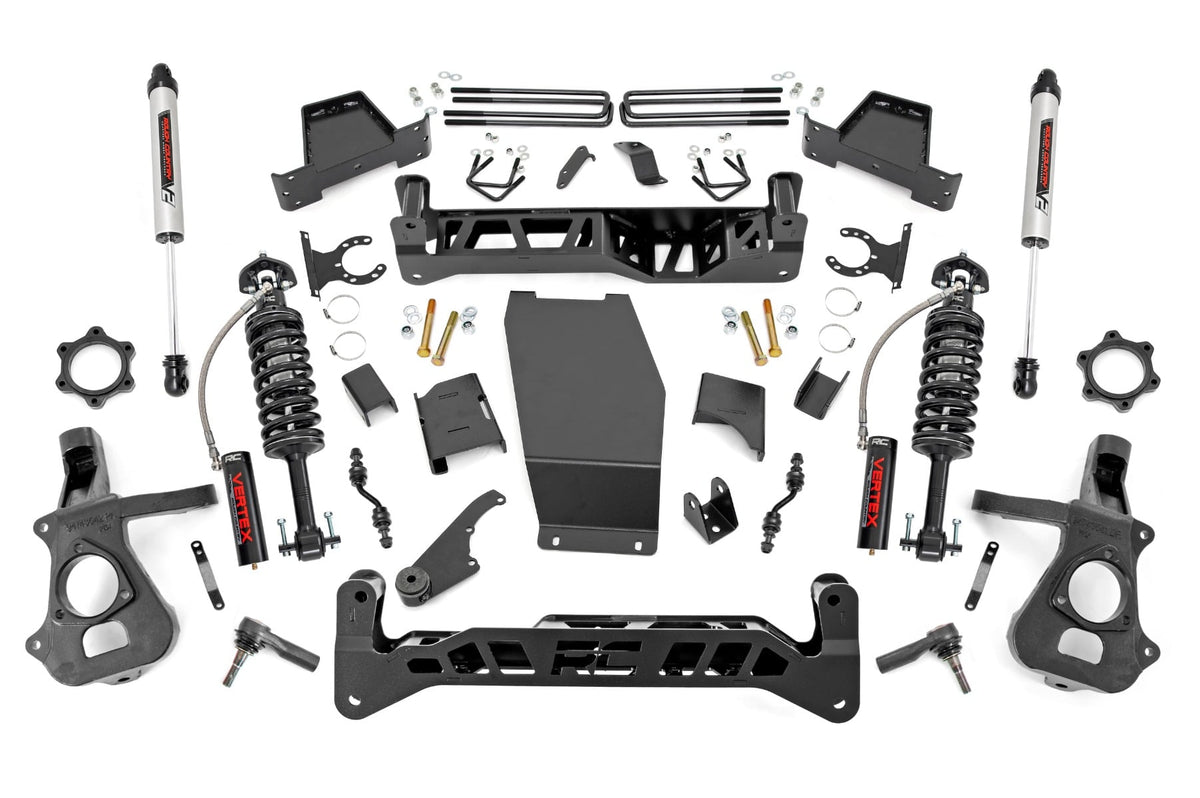 7 Inch Lift Kit Alum/Stamp Steel Vertex/V2 Silverado/Sierra 1500 (14-18 & Classic) Rough Country
