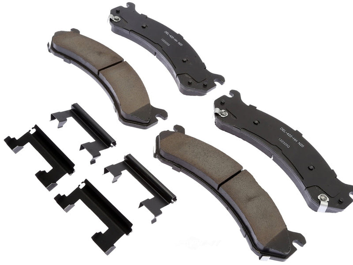 ACDelco 19428024 OE Front Ceramic Brake Pads, 2001-2010 GM 6.6L Duramax LB7 LLY LBZ LMM GM