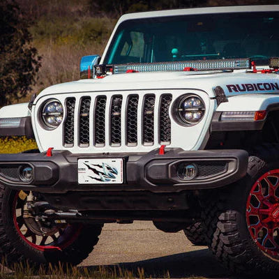 AlphaRex Nova-Series LED Projector Headlights Alpha-Black | '18-Current JL Wrangler / '20-Current JT Gladiator