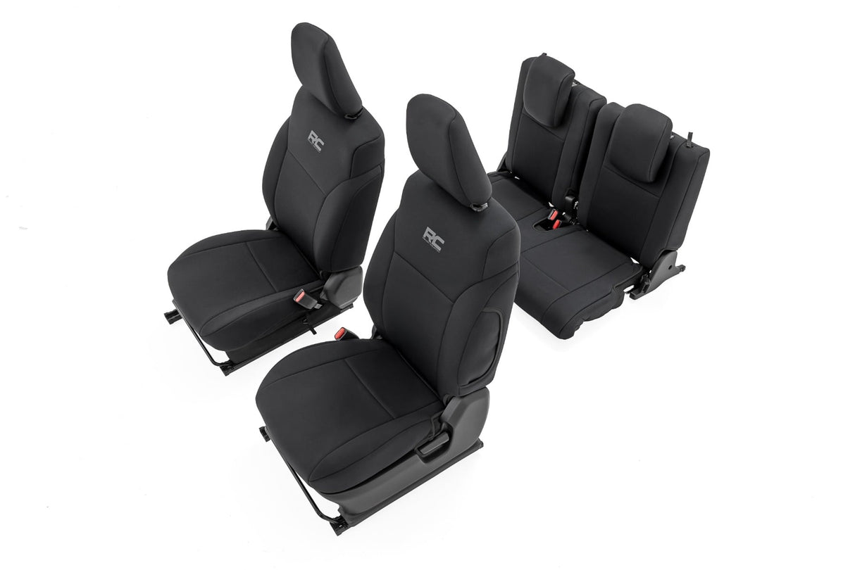 Rough Country Neoprene Seat Covers for Suzuki Jimny 2-Door 2018-2025