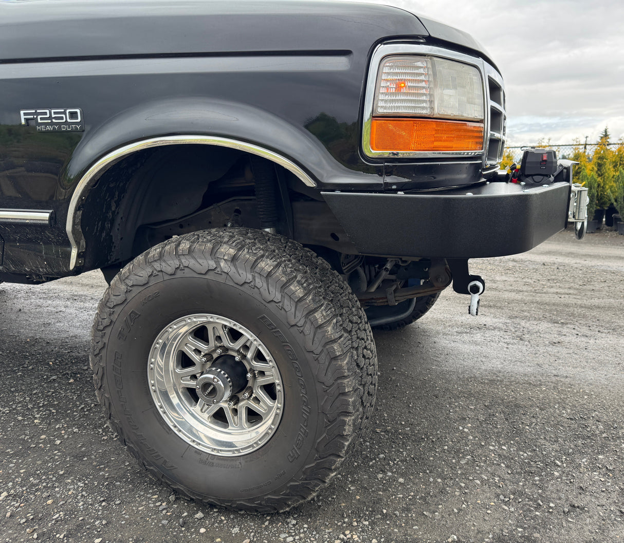 Engineered Vintage ‘GOAT' winch bumper - 1987-1997 Ford F-Series Engineered Vintage LLC