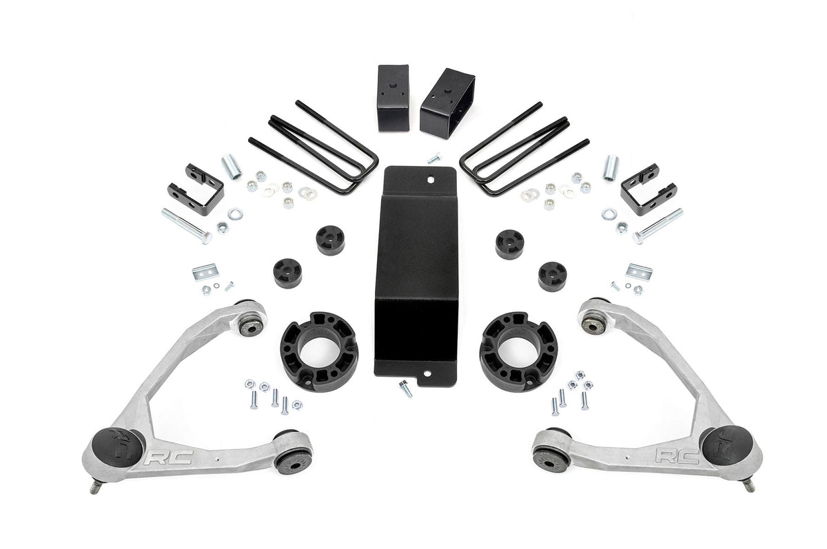 3.5 Inch Lift Kit Mag-ride Alu/Cast Steel GMC Sierra 1500 Denali (14-16) Rough Country