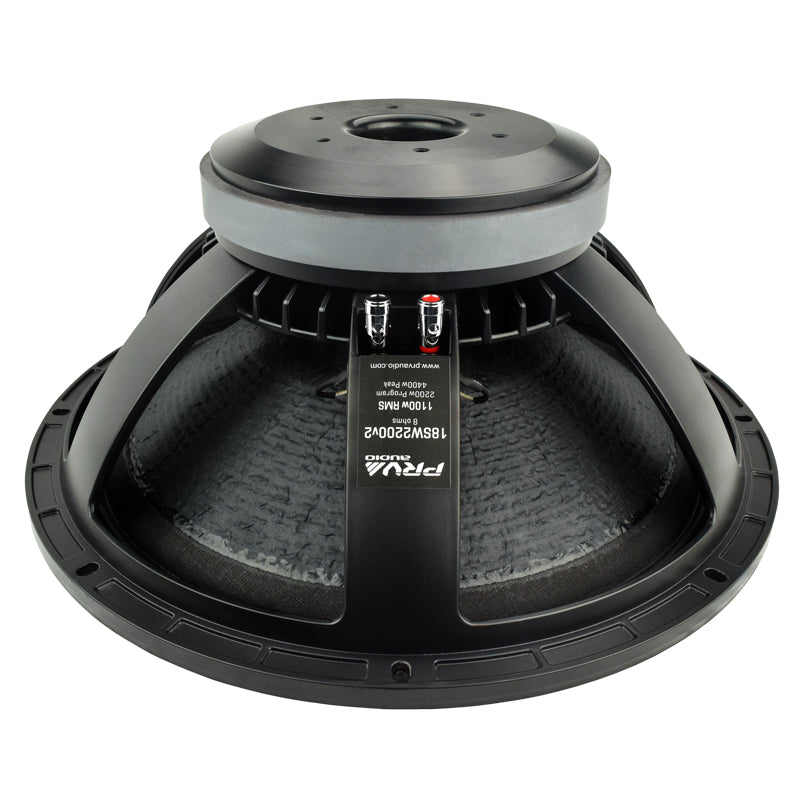 PRV Audio 18SW2200 v2 18 inch Subwoofer 2200 Watts 8 Ohm