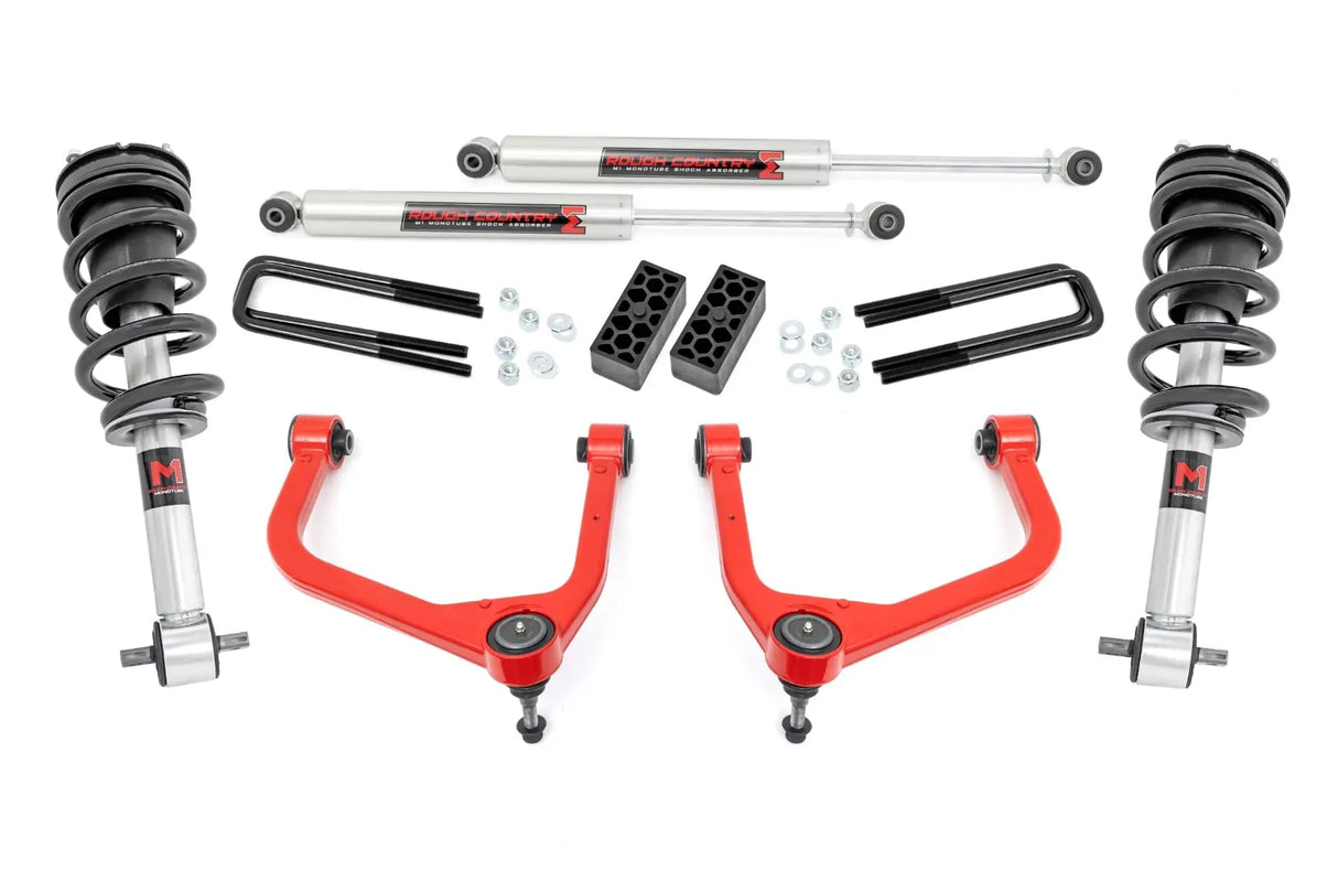 Rough Country 3.5 Inch Suspension Lift Kit Chevy Silverado 1500 2WD/4WD 2019-2024 29531A