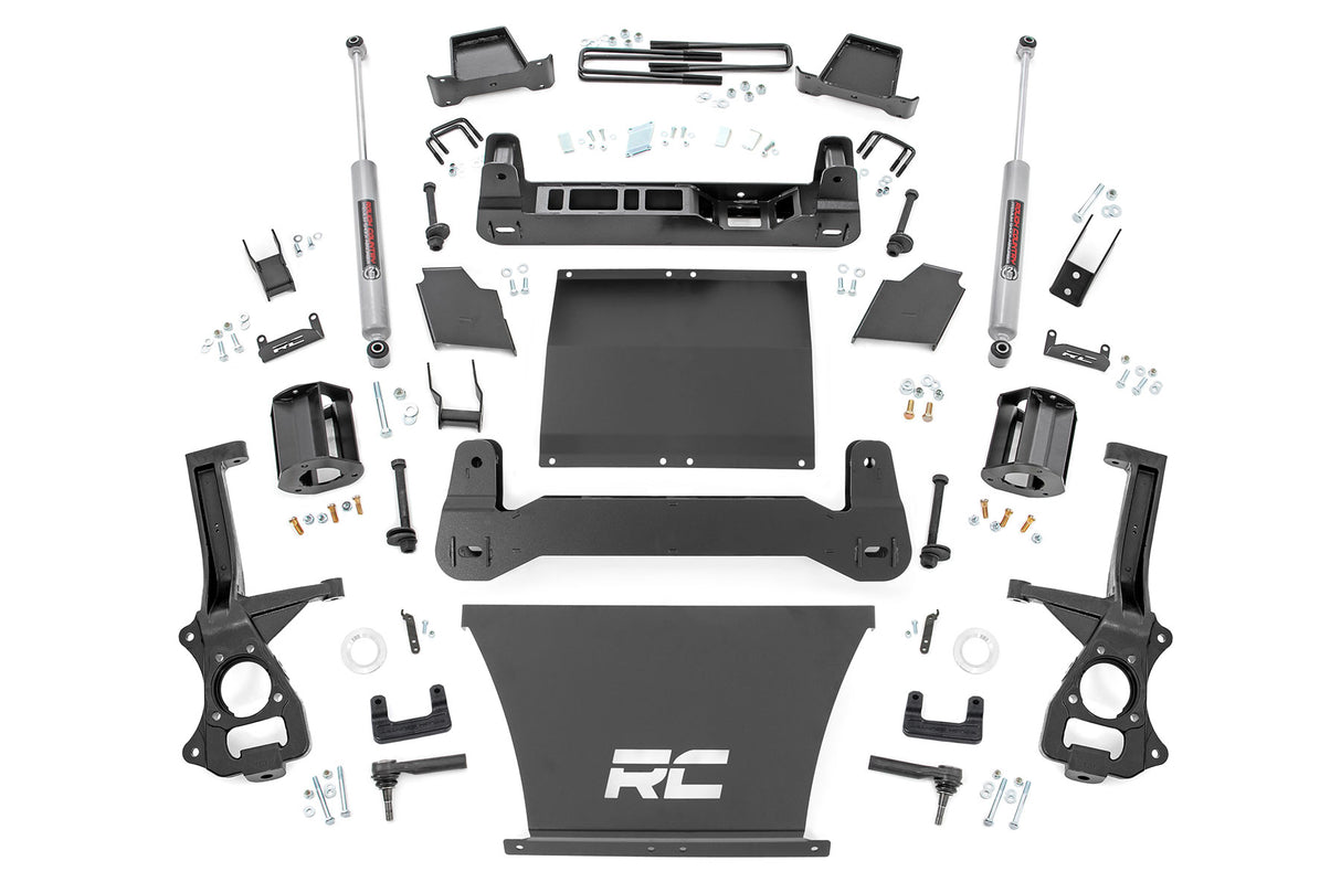 Rough Country 6 Inch Suspension Lift Kit Chevy Silverado 1500 4WD 2019-2024 21731