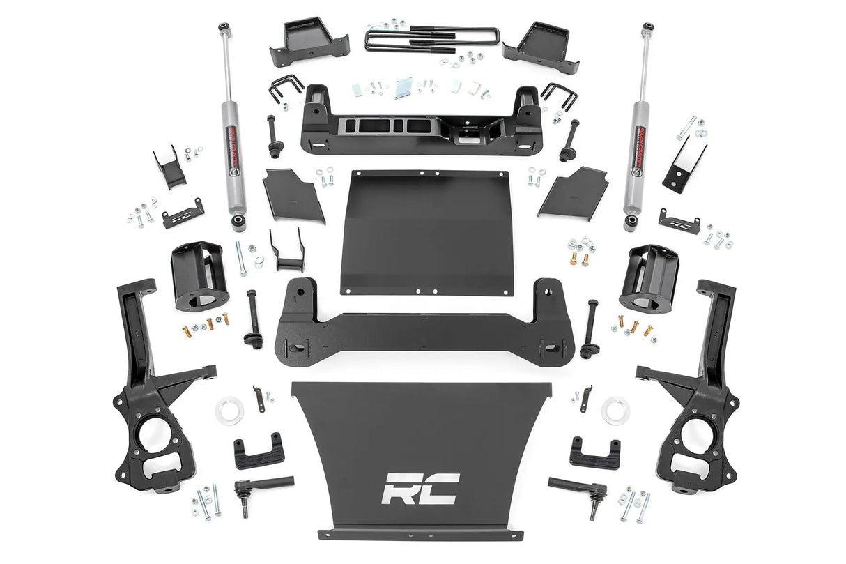 Rough Country 6 Inch Suspension Lift Kit Chevy Silverado 1500 4WD 2019-2024 21731