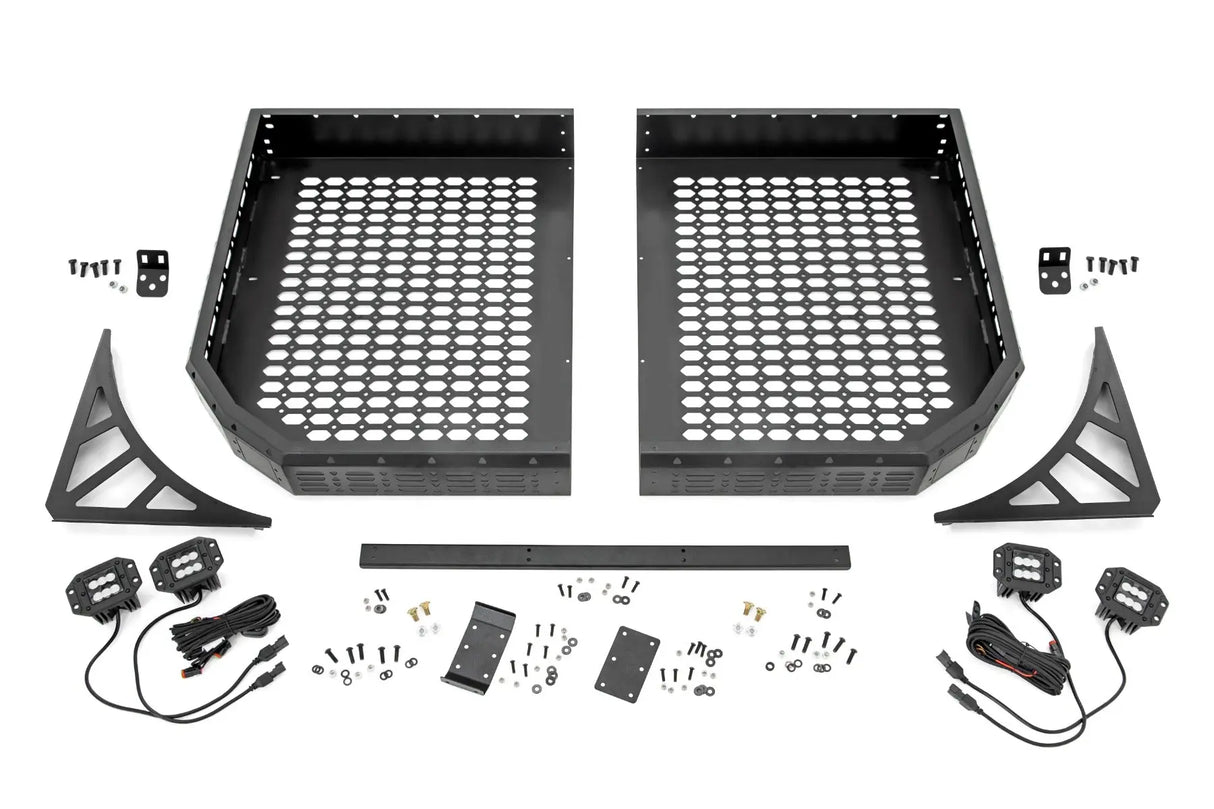 Rough Country Cargo Rack CFMOTO UFORCE U10 Pro 96132-config