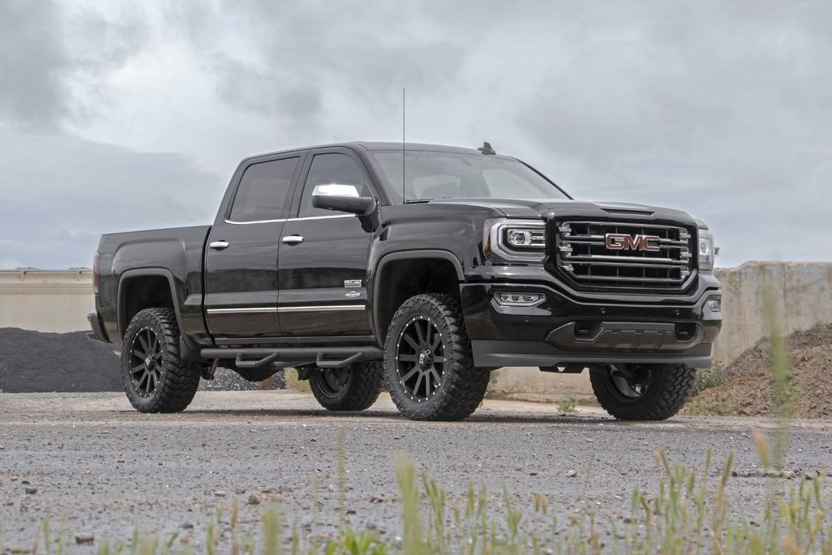 3.5 Inch Lift Kit Forged UCA Vertex/V2 Red Silverado/Sierra 1500 (07-16) Rough Country