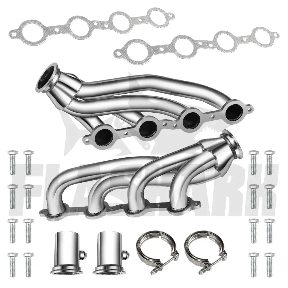 Exhaust Header for 1960-1987 Chevy C10 K10丨GMC C1500 K1500 Pickup Fits LS1 LS2 LS3 LS6 LS9 V8