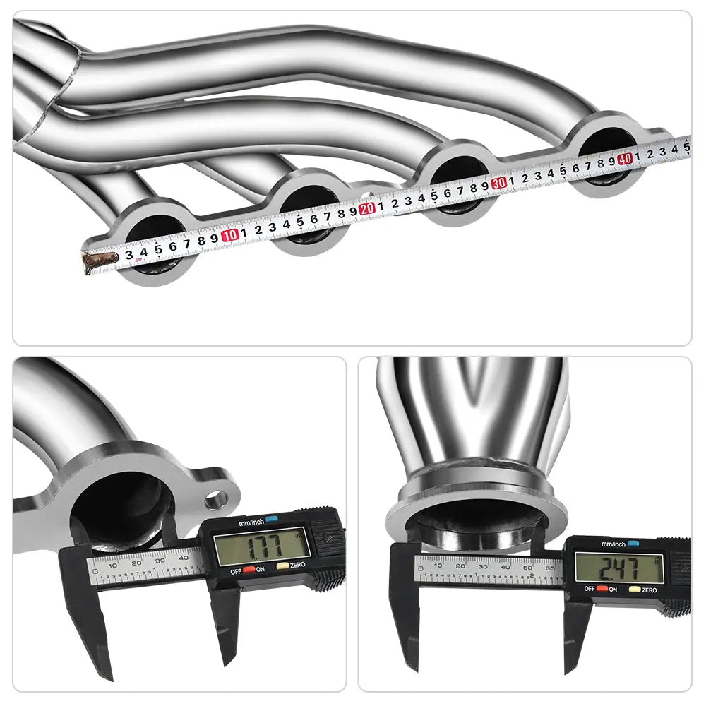 LS Performance Headers for 1960s-1987 Chevy Camaro, Nova, Chevelle, C10, K10 & Pontiac Firebird | Fits LS1 LS2 LS3 LS6 LS9 V8 Motors Flashark