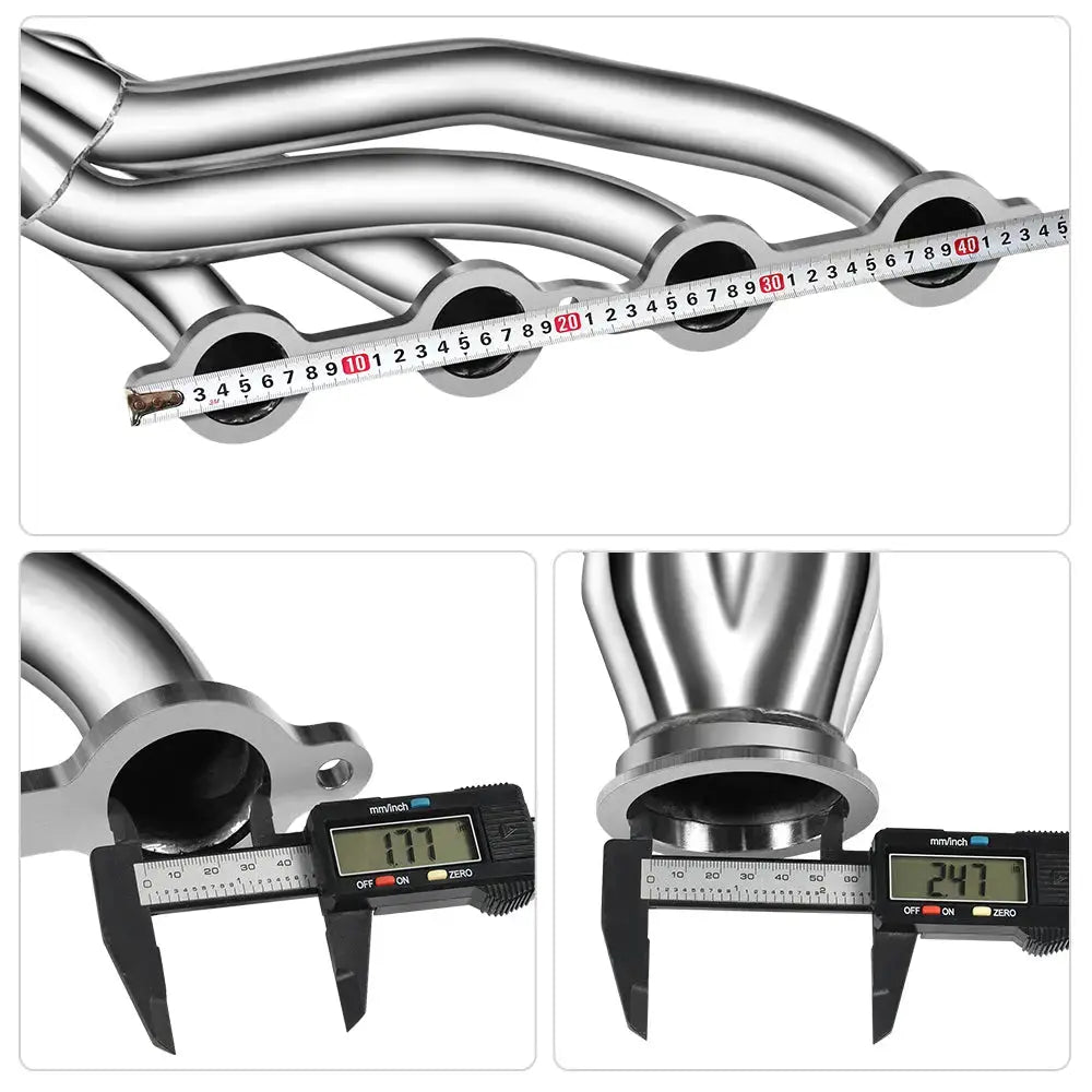 Exhaust Header for 1960-1987 Chevy C10 K10丨GMC C1500 K1500 Pickup Fits LS1 LS2 LS3 LS6 LS9 V8