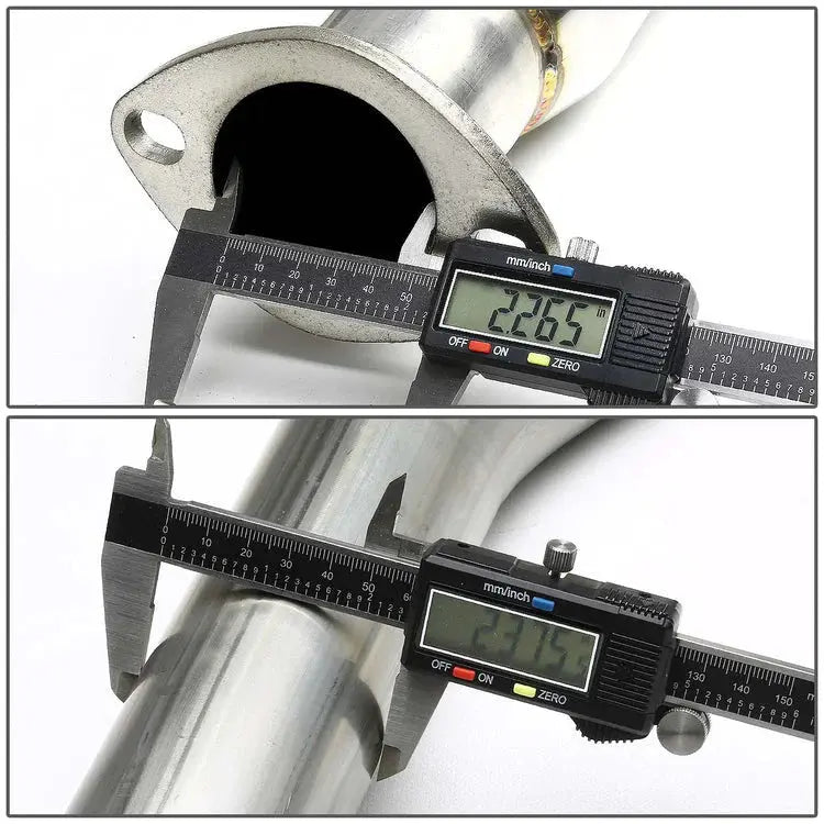 Catback Exhaust for 1994–1997 Honda Accord DX/LX/EX/SE 2.2L L4 w/ 4.5" Muffler Tip