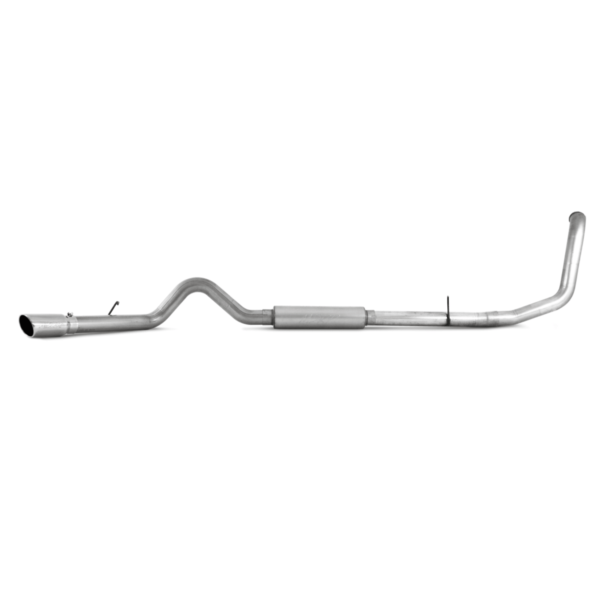 1999-2003 Powerstroke 7.3L Aluminized 4" Turbo Back Exhaust (S6200AL)