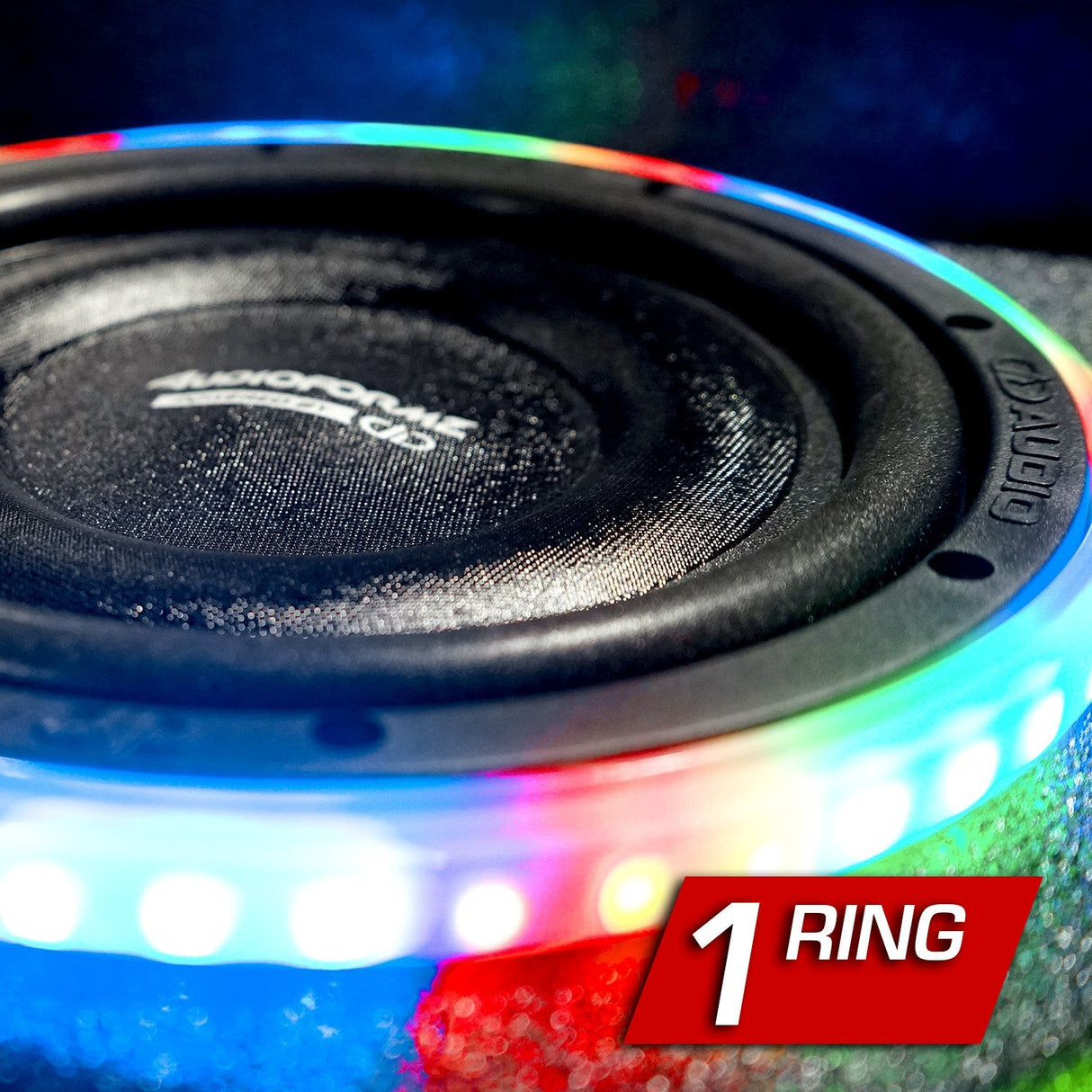 One(1) Subwoofer IC LED Light Ring Upgrade (Installed) Add-On