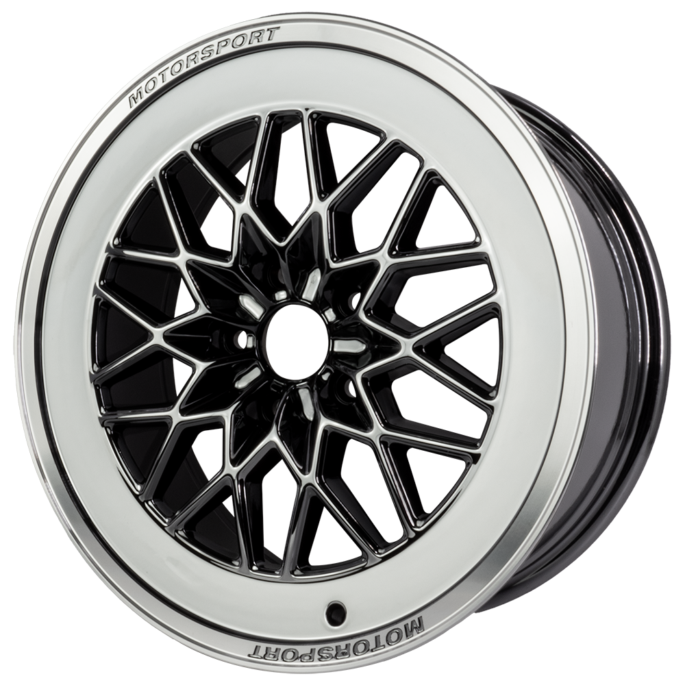 Rims 5x108 Bolt Pattern – Cruze Wheels 18x8 Verano Turbo Fan Black Brushed CB 56.6mm